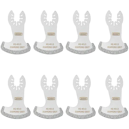 Vista 12 de XXGO 3 unids diamante oscilante multi herramienta segmento granulado lechada Swing cuchillas para la extracción de lechada de Girt XG3001S