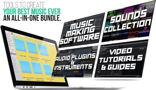 Vista 2 de Music Software Bundle for Recording, Editing, Beat Making & Production - DAW, VST Audio Plugins, Sounds for Mac & Windows PC