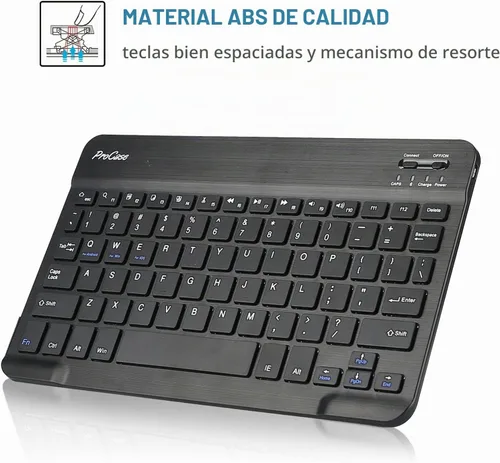 Vista 6 de ProCase Funda con teclado para Galaxy Tab A8 de 10.5" (versión 2022)