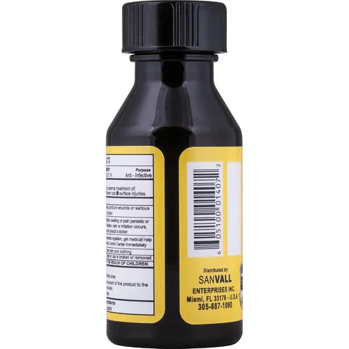 Vista 2 de Sanar Naturals Violeta de Genciana, 1 fl oz - Violeta de Genciana - Tintura de Violeta 1% Primeros Auxilios Antiséptico