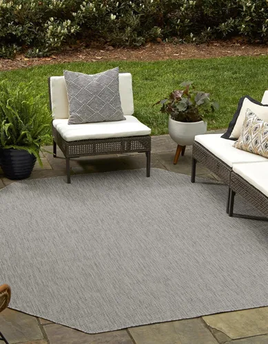 Vista 10 de Rugs.com Outdoor Solid Collection - Alfombra de pelo plano beige de 2 x 3 pulgadas, perfecta para entradas, cocinas, rincones de desayuno, piezas