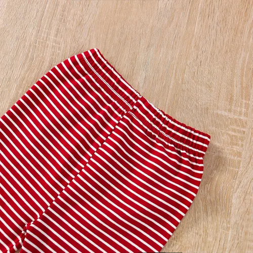 Vista 7 de Conjunto de ropa floral para bebés y niñas pequeñas, camisa y pantalones, ropa de princesa