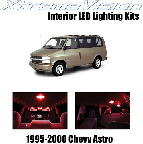Vista 9 de XtremeVision LED interior para Chevy Astro 1995-2000 (11 piezas) kit de LED interior azul + herramienta de instalación