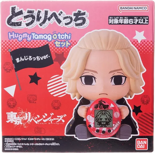 Vista 6 de Tamagotchi Nano x Tokyo Revengers - Figura de vinilo Manjiro, HugmyTamagotchi