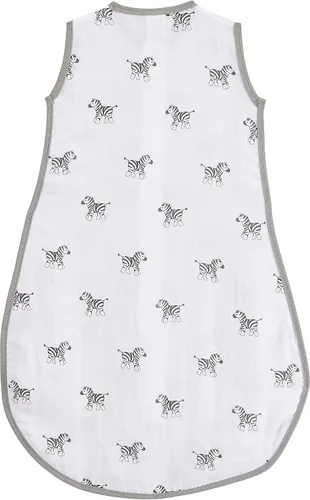Vista 3 de Amazing Baby Saco de dormir de muselina Azul (Blue Dogs)