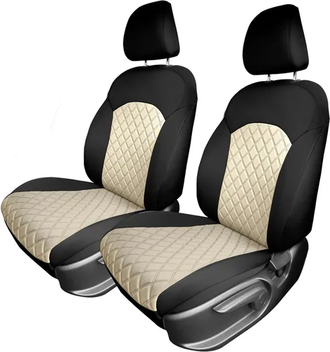 Vista 10 de FH Group Fundas de asiento de automóvil de ajuste personalizado específicamente hechas para Kia Forte 2019-2022, fundas de asiento de automóvil