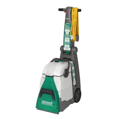 Máquina de limpieza a motor de la marca Bissell BigGreen, modelo BG10, con 2 motores para una limpieza profunda, Verde, 1
