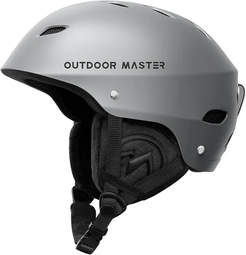 Vista 85 de OutdoorMaster Kelvin - Casco de esquí y snowboard para hombres, mujeres y jóvenes