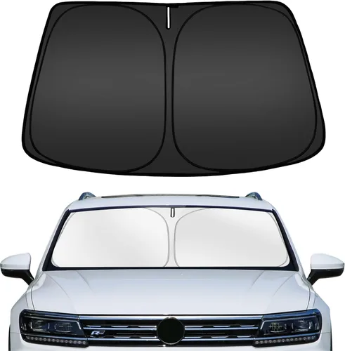Vista 92 de ARISMOTOR Parasol para parabrisas para BMW X3 2018-2025, ajuste personalizado plegable, protector de parasol y visera solar para ventana delantera