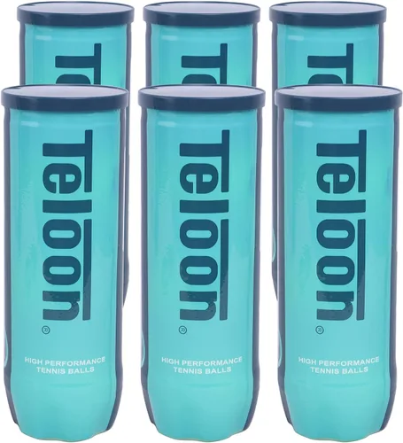 Vista 10 de Teloon Pelotas de Tenis para Campeonato - Extra Resistente - Pelotas de Tenis Presurizadas de Fieltro de Resistencia Regular