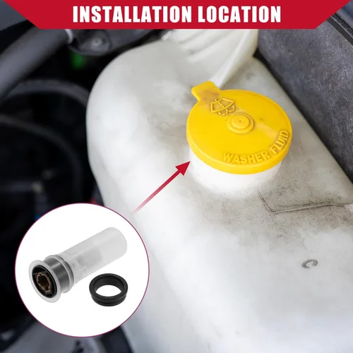 Vista 2 de No.289111E400 - Sensor de nivel de líquido del limpiaparabrisas para Nissan Altima 1993-2020, interior, aleación de plástico duradero, 1 unidad