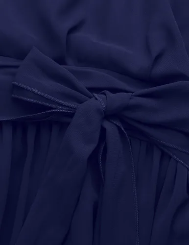 Vista 7 de iiniim - Vestido largo de gasa para mujer