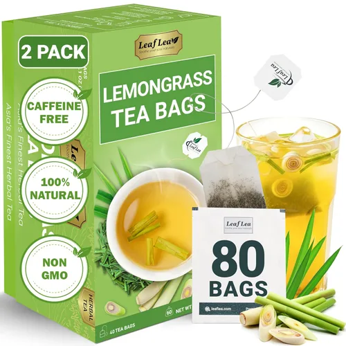 Vista 39 de LeafLea Bolsas de té de melón amargo natural, 40 bolsas de té de hierbas Cundeamor - Té de frutas Melon Amargo Gohyah Apoyo para el bienestar