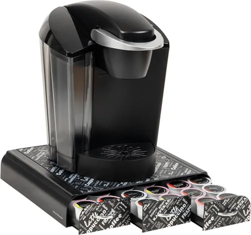 Mind Reader Organizador 'Anchor' de triple cajón para cápsulas Dolce Gusto, CBTL, soporte para cápsulas de café de una sola porción