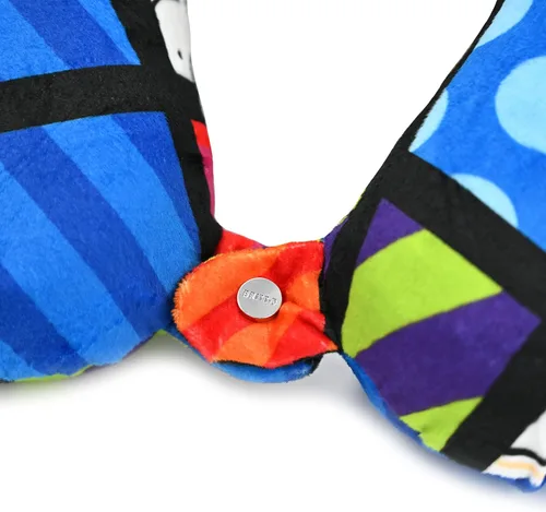 Vista 4 de BRITTO Romero Almohada de viaje para el cuello - Paisaje colorido