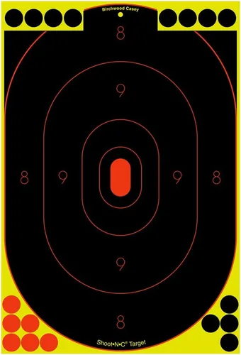 Birchwood Casey Shoot•N•C 12" x 18" Oval Silhouette Paper Shooting Targets
