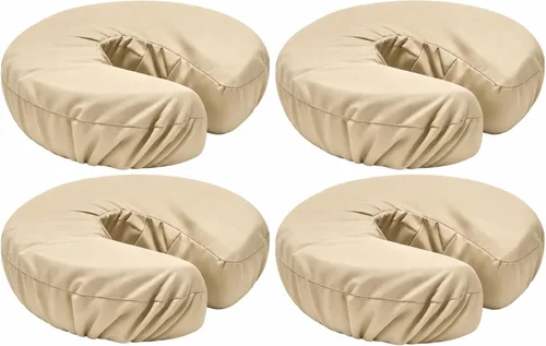 Vista 8 de Therapist's Choice® Premium Deluxe - Fundas de microfibra para mesa de masaje, 4 unidades por paquete (negro)