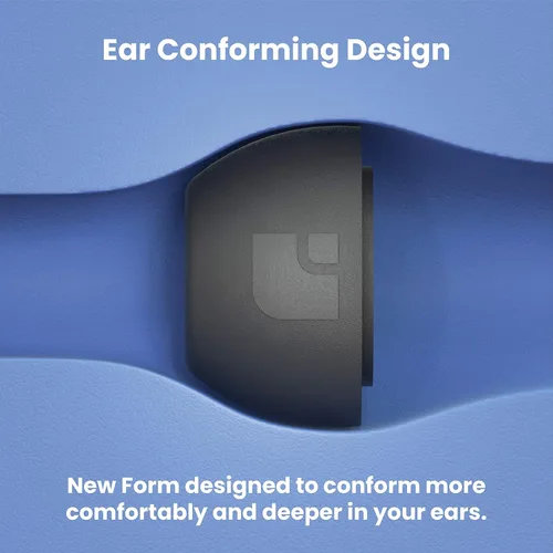 Vista 5 de Foam Masters - Almohadillas de espuma viscoelástica ultra premium para AirPods Pro de 1ª y 2ª generación 3 pares Nueva versión Ajuste seguro