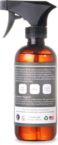 Vista 2 de Dr. Beasley's Matte Waterless Wash - 12 onzas., Fórmula de alta lubricidad, hecho para todos los acabados mate, fácilmente biodegradable