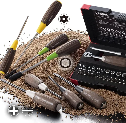 Vista 7 de B-330-8-150 Wood-Compo tang-thru Destornillador