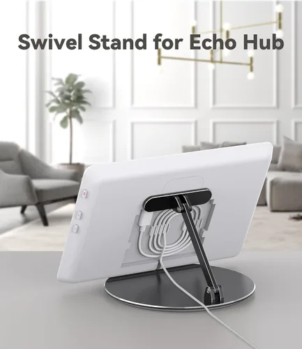 Vista 8 de Soporte giratorio e inclinable compatible con Echo Show 15/21