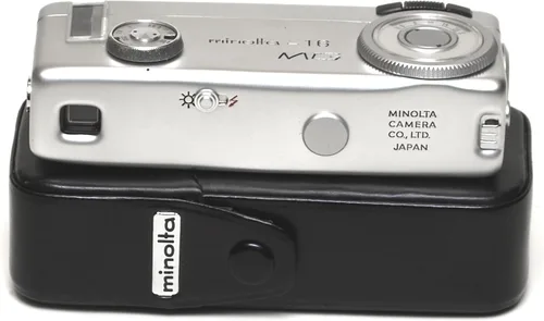 Vista 4 de Minolta Cámara espía 16-MG con estuche de cuero - Coleccionable reacondicionado