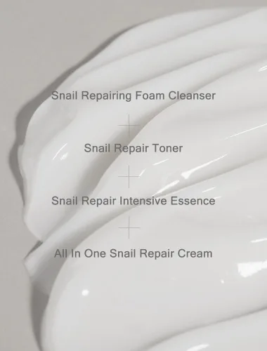 Vista 3 de Mizon Caracol básicos para el cuidado de la piel, esencia de caracol antiarrugas, línea de reparación e hidratante para una eficaz rutina de cuidado