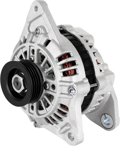 SCITOO Alternador compatible con Mitsubishi Mirage 1.8L 1998-2002, Lancer 2.0L None Turbo 2002-2004 - Polea de 4 ranuras de 12 V, 90 amperios,