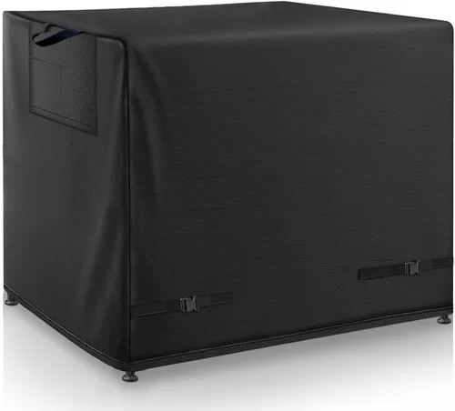 Vista 9 de Funda de mesa de preparación para exteriores, resistente, impermeable, para mesa portátil mediana Keter Unity, compatible con carrito de servicio