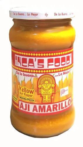 Vista 4 de Inca's Food Pasta Aji Amarillo - Pasta de pimienta peruana amarilla caliente, 7.5 onzas (paquete de 3)