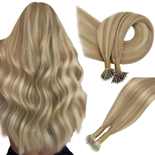 Vista 13 de Easyouth - Extensiones de cabello humano estilo halo con alambre