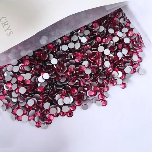 Vista 32 de yantuo Crystal Bedazzler - Kit de diamantes de imitación de cristal transparente con parte trasera plana, tamaños mixtos SS6-SS30 con herramientas