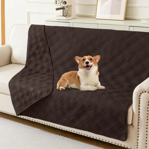 Vista 83 de hyha - Manta impermeable para cama de perro, mantas suaves para mascotas, funda impermeable para sofá para perros, fundas reversibles lavables