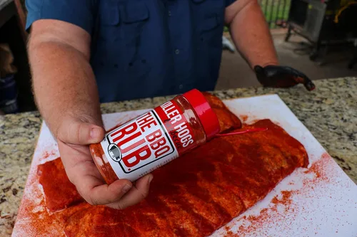 Vista 3 de Killer Hogs The BBQ Rub Championship Grill Condimento para carne de res, bistec, hamburguesas, cerdo y pollo 5 libras