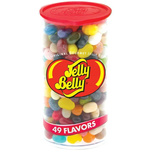 Jelly Belly, Jelly Beans - Gomitas en 49 sabores surtidos, lata de 12 oz