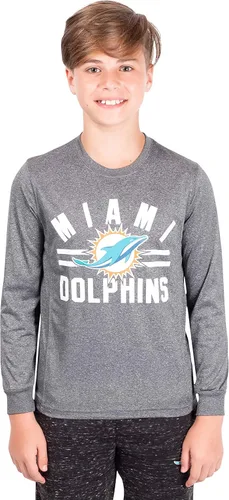 Vista 18 de Ultra Game Youth NFL - Camiseta de manga larga oficial de la NFL para jóvenes