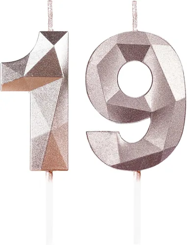 Vista 46 de Velas Número 1, Velas de Primer Cumpleaños, Vela Roja de Feliz Cumpleaños para Pastel, Decoraciones de Cobertura de Pastel de Diseño 3D para Niñas