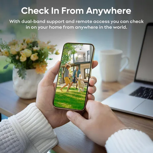 Vista 9 de adomii Cámaras interiores 2K para el paquete de seguridad para el hogar 2K cámaras de seguridad inalámbricas al aire libre