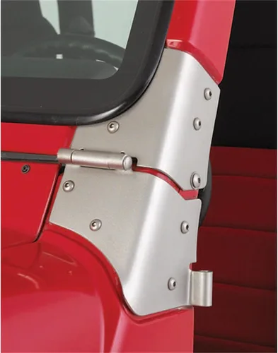 Vista 2 de Rugged Ridge Bisagras de parabrisas para Jeep Wrangler JK 11209.03 Compatible con Jeep Wrangler JK 2007-2018