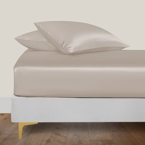 Vista 102 de Linenwalas - Sábana bajera de bambú, con bolsillo profundo, elástico y seguro, ropa de cama suave y refrescante perfecta para el cuidado de la piel