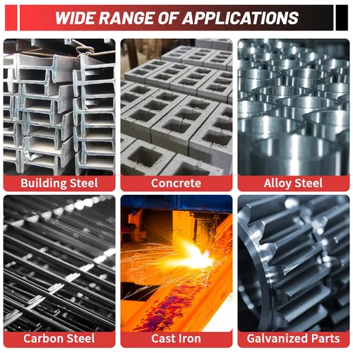Vista 6 de SI FANG Muela abrasiva de 2" para mini amoladora angular de aire de 2 pulgadas, paquete de 25