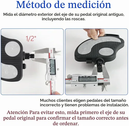 Vista 7 de Pedales de bicicleta estática con correas para bicicleta Peloton, bicicleta de ciclismo giratoria, bicicleta de ejercicio interior, piezas
