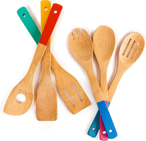 Vista 7 de BergHOFF Studio - Juego de utensilios de cocina de 29 piezas, asa ancha, lazo para colgar, uso diario