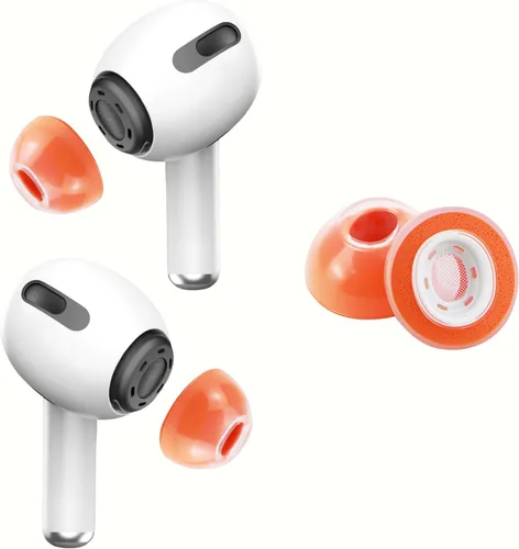 Vista 16 de KASOTT Memory Foam Ear Tips for AirPods Pro 1st & 2nd Gen - Upgraded Liquid Silicone Rubber, Superior Noise Isolation, Secure Fit & Ultimate