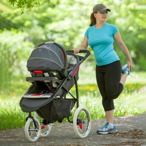 Vista 8 de 1 neumático delantero de 12 1/2 x 2 1/4 (62-203) y 2 neumáticos traseros de 16 x 1.75 pulgadas (47-305) (1+2) – Adecuado como neumáticos