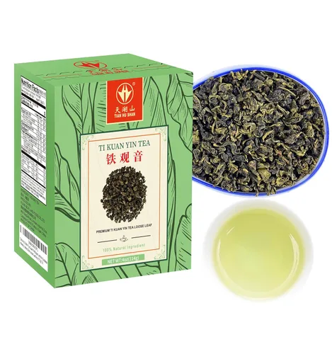 Vista 14 de TIAN HU SHAN Té de Oolong Premium de Hoja Suelta 7 Onzas (200g)
