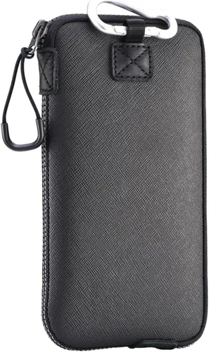 OneJoy Bolsa de neopreno para teléfono, funda protectora ligera para teléfono celular con gran apertura de cremallera, bolsillo interior,