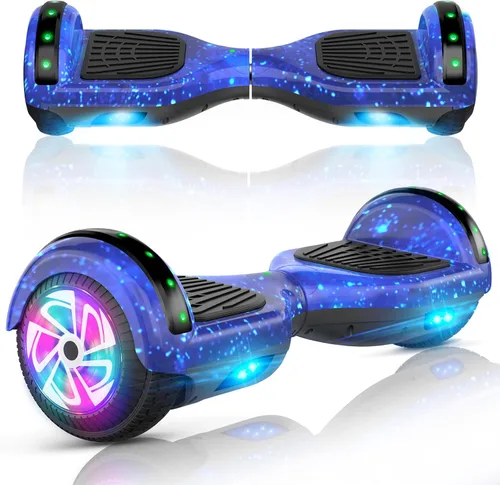 Vista 15 de UNI-SUN Self Balancing Scooter for Kids, 6.5" Two Wheels Scooter with Bluetooth and Lights for Girls Boys Kids Adults