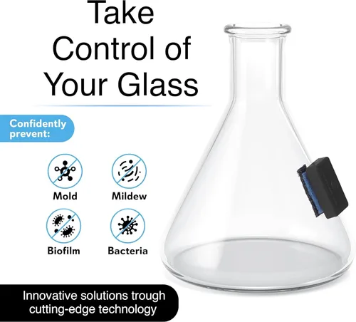 Vista 6 de SNOWTREE BoroBuddy - Limpiador de vidrio magnético BoroBuddy Piezas de vidrio, botellas, jarrones Diseño compacto para espacios más estrechos