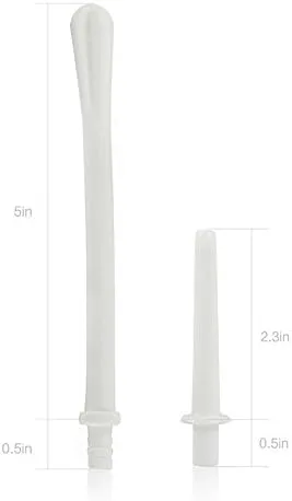 Vista 4 de Douches for Men Women Beauty Molly Anal Douche Superior Medical Materials Douche Enemas Bulbs, 2 en 1 Set